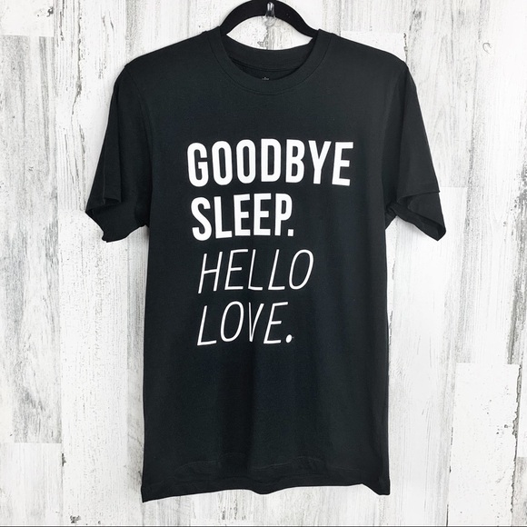 Hallmark Graphic T-Shirt “Goodbye Sleep Hello Love - Picture 5 of 7